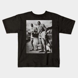 BLACKOUT- Stacey Augmon and Larry Johnson retro Kids T-Shirt